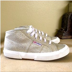 SUPERGA SHIMMERING METALLIC HIGH TOP